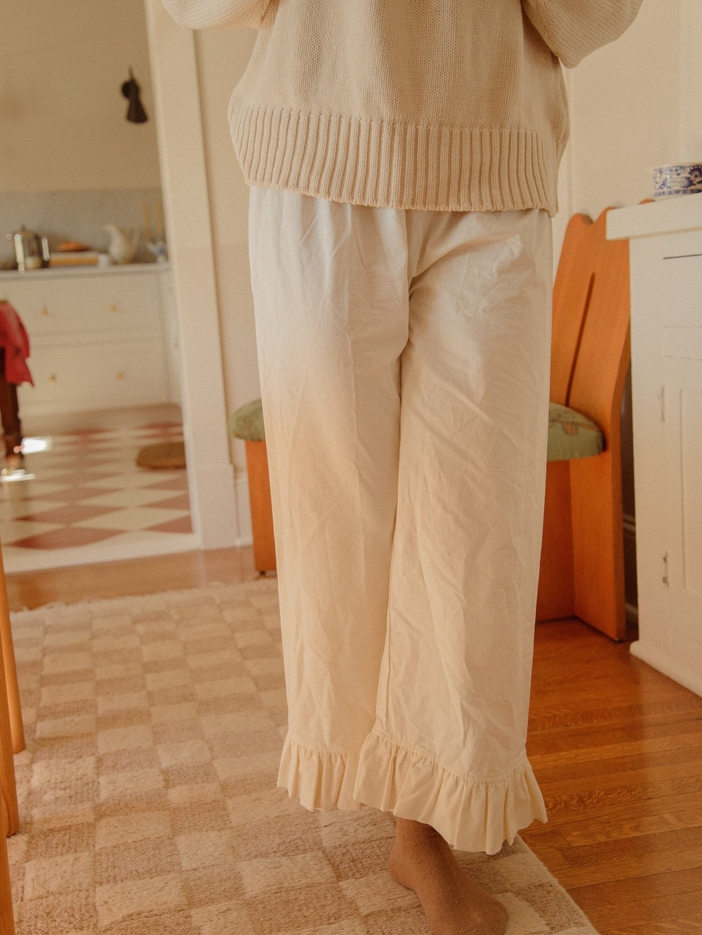 Sonderhaus Boxer Pants Cream LARGE